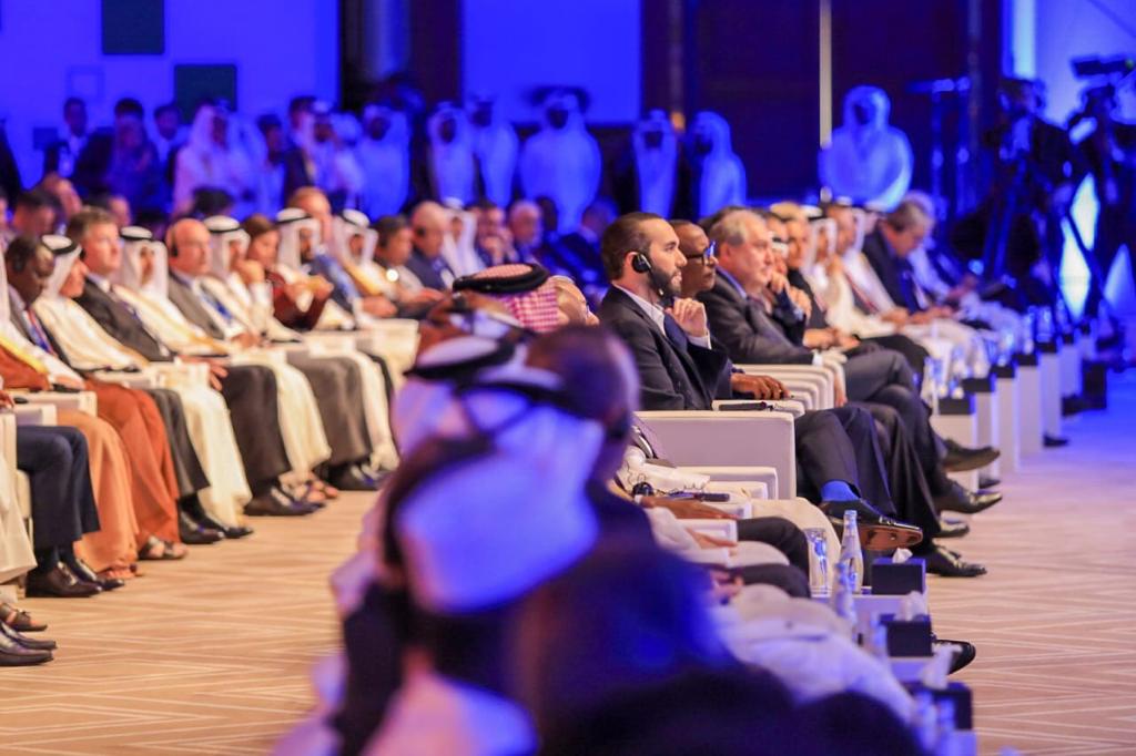 presidente-bukele-asiste-al-foro-de-doha-en-el-que-participan-lideres-mundiales-en-qatar